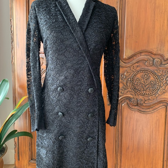 Lace black dress The Kooples - Picture 1 of 7